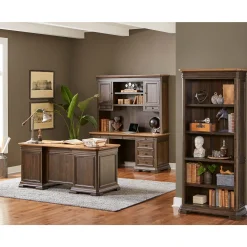 Anderson Double Pedestal Executive Desk – 68