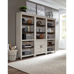 Andover Bookcase with Doors - 76