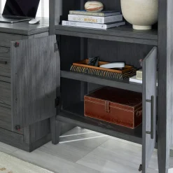 Argenta 5 Shelf Bookcase w/ Doors - 75