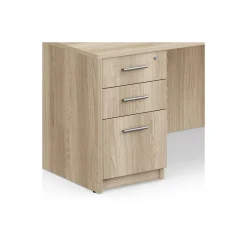 At Work 3 Drawer File Pedestal - 16