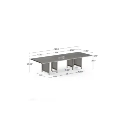 At Work 11' Expandable Conference Table - 130