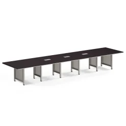 At Work 17' Expandable Conference Table - 201"W x 48"D