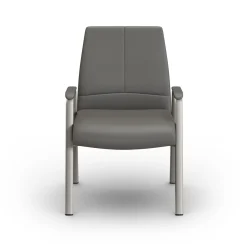 At Work Faux Leather Guest Chair