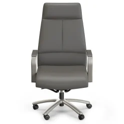At Work Faux Leather High-Back Executive Office Chair