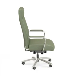 At Work Faux Leather High-Back Executive Office Chair
