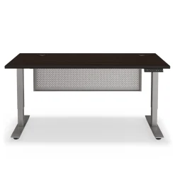 At Work Height Adjustable Standing Desk with Modesty Panel - 60