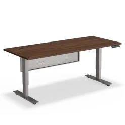 At Work Height Adjustable Standing Desk with Modesty Panel - 71