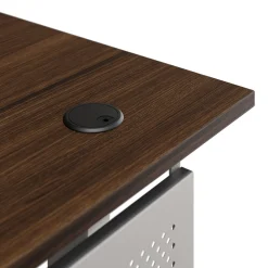 At Work Height Adjustable Standing Desk with Modesty Panel - 71