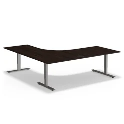 At Work Height Adjustable Right L-Shaped Standing Desk - 71