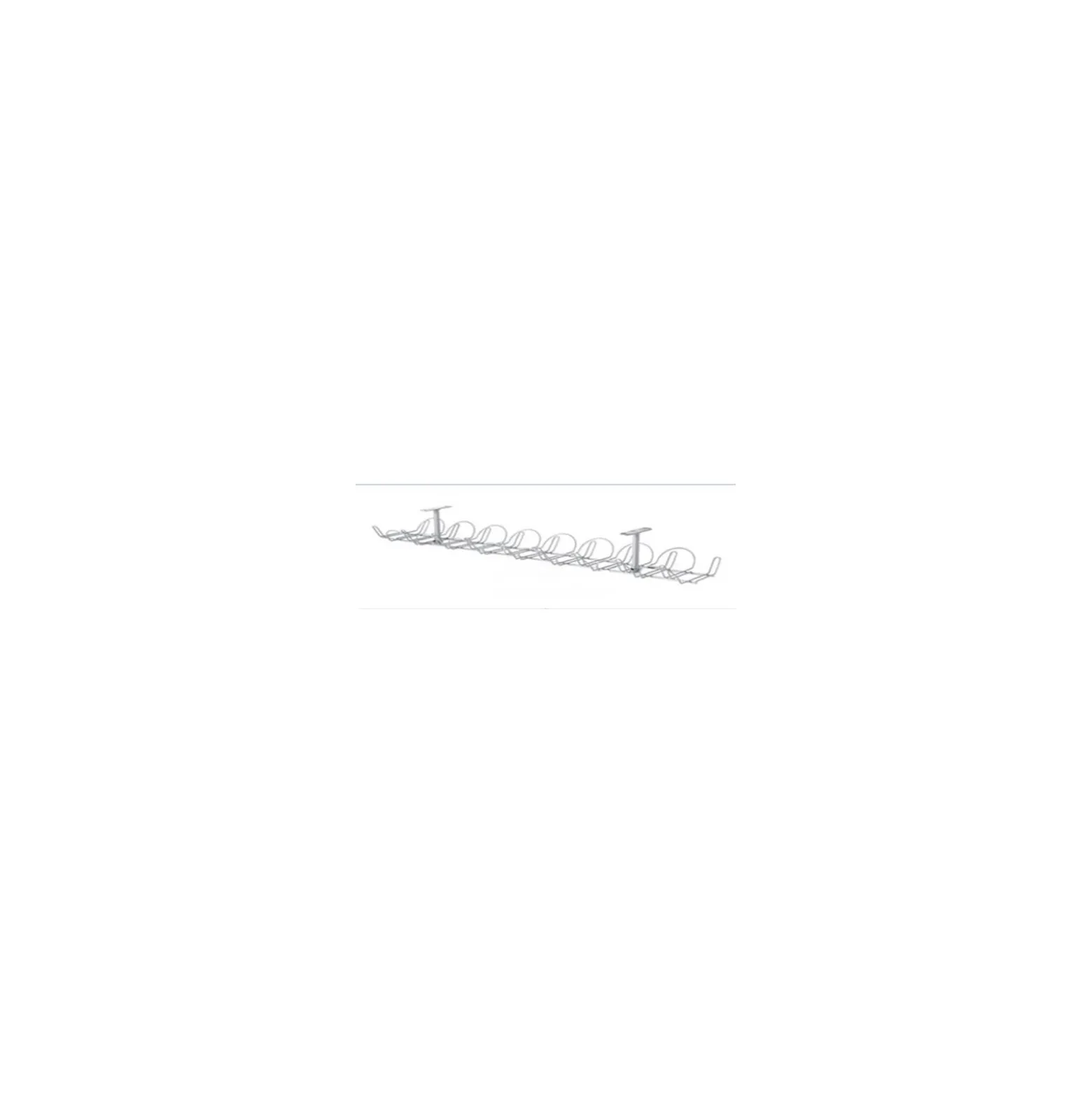 At Work Metal Rack for Cable Management - 26"W x 10"D