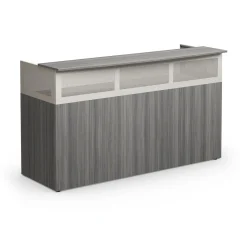 At Work Reception Desk 74"W x 29"D