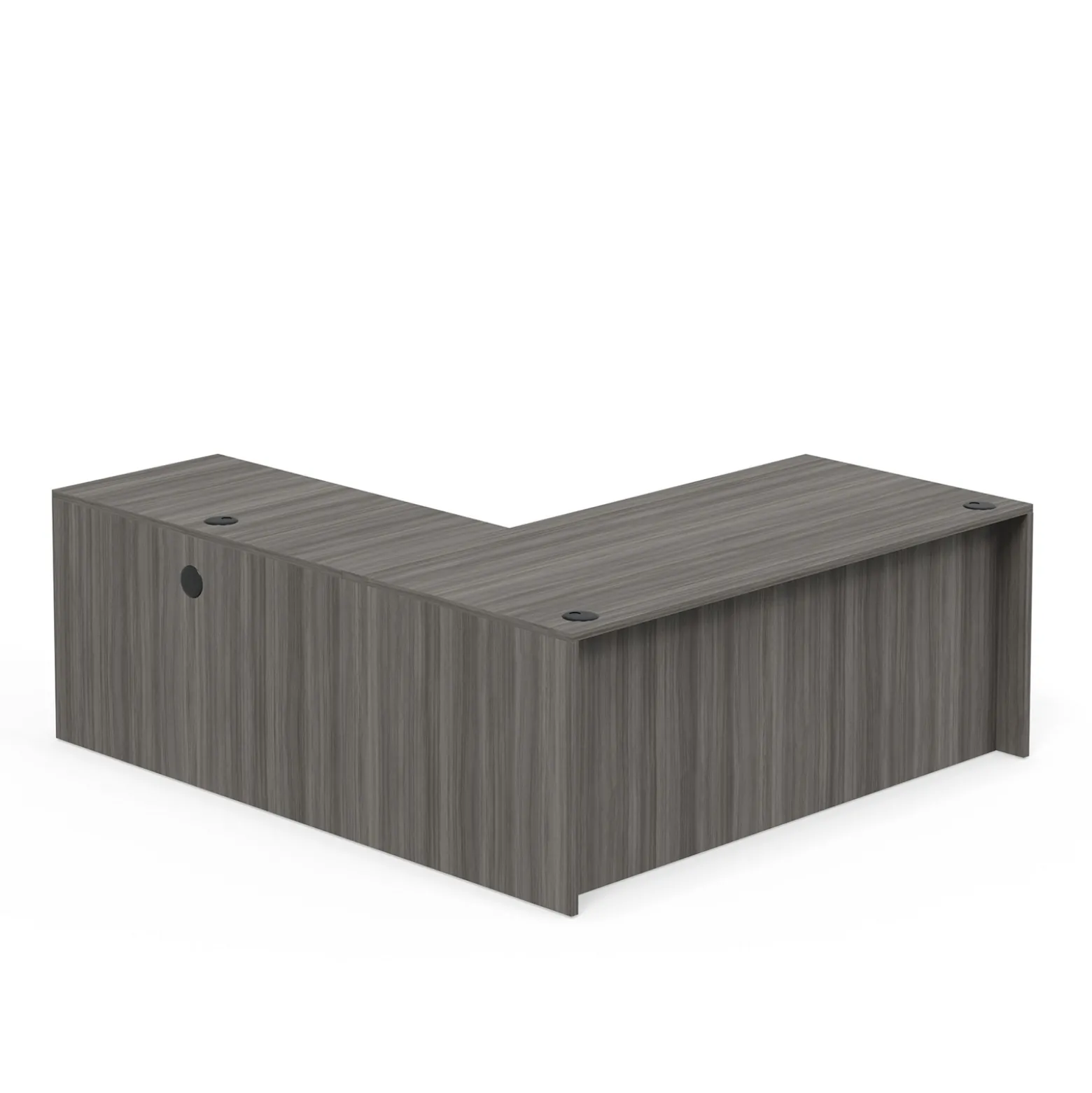 At Work Reversible L-Shaped Desk - 71"W x 83"D