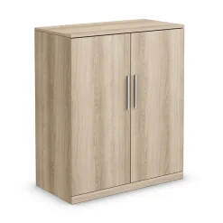 At Work Storage Cabinet with Wood Doors - 36