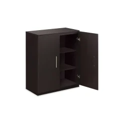 At Work Storage Cabinet with Wood Doors - 36