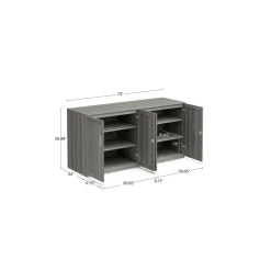 At Work Storage Credenza - 72