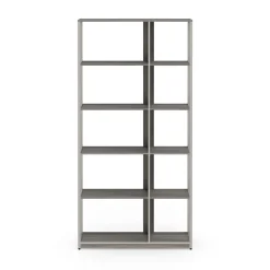 At Work Ten Compartment Bookcase - 36