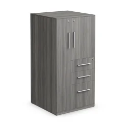 At Work Wardrobe Storage Cabinet with Left Door - 24"W x 24"D x 48"H