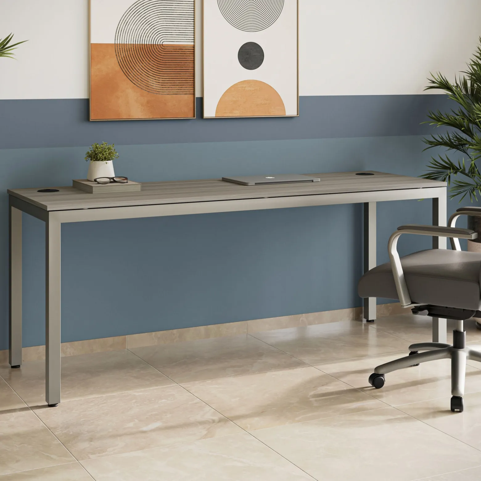 At Work Writing Desk - 72"W x 30"D