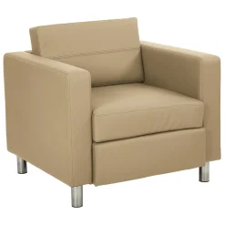 Atlantic Faux Leather Lounge Chair