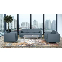 Atlantic Faux Leather Sofa