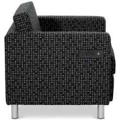 Atlantic Lounge Chair with Power in Designer Upholstery