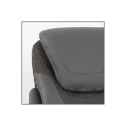 Avanti Faux Leather Executive Office Chair with Flip Arms