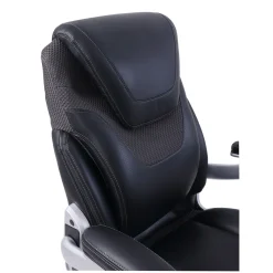 Avanti Faux Leather Executive Office Chair with Flip Arms