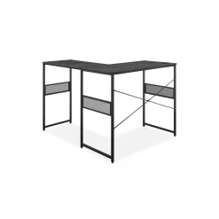 Axle 48"W Standing-Height L-Desk with Universal Return
