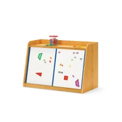 Bamboo Write Store Shelf w/ 2 Boards and Tubs - 45.5