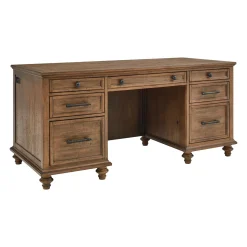 Barrington Executive Double Pedestal Desk - 66