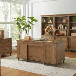 Barrington Executive Double Pedestal Desk - 66