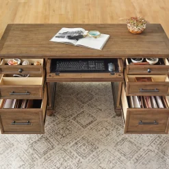 Barrington Executive Double Pedestal Desk - 66