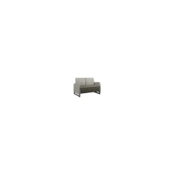 Behavioral Health Vinyl Loveseat with Upholstered Arms