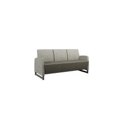 Behavioral Health Vinyl Sofa with Upholstered Arms
