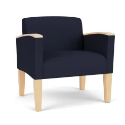Belmont Oversized Guest Chair in Solid Fabric