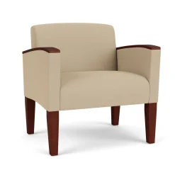 Belmont Oversized Guest Chair in Solid Fabric