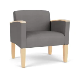 Belmont Oversized Guest Chair in Print Fabric or Antimicrobial Vinyl