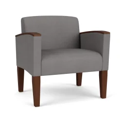 Belmont Oversized Guest Chair in Print Fabric or Antimicrobial Vinyl