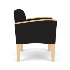 Belmont Oversized Guest Chair in Print Fabric or Antimicrobial Vinyl