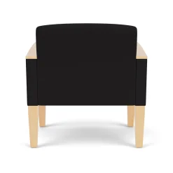 Belmont Oversized Guest Chair in Print Fabric or Antimicrobial Vinyl