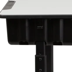 Billie Height Adjustable Student Desk with Open Book Box