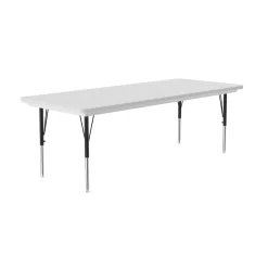 Blow Molded Plastic Adjustable Activity Table 30