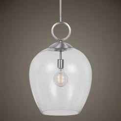 Blown Glass Pendant Light
