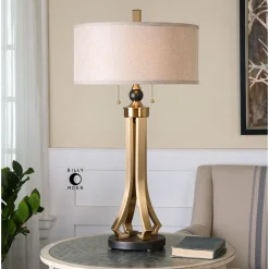 Brass Table Lamp