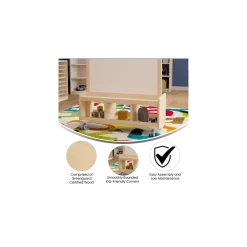 Bright Beginnings Mobile Dual Sided Art Station