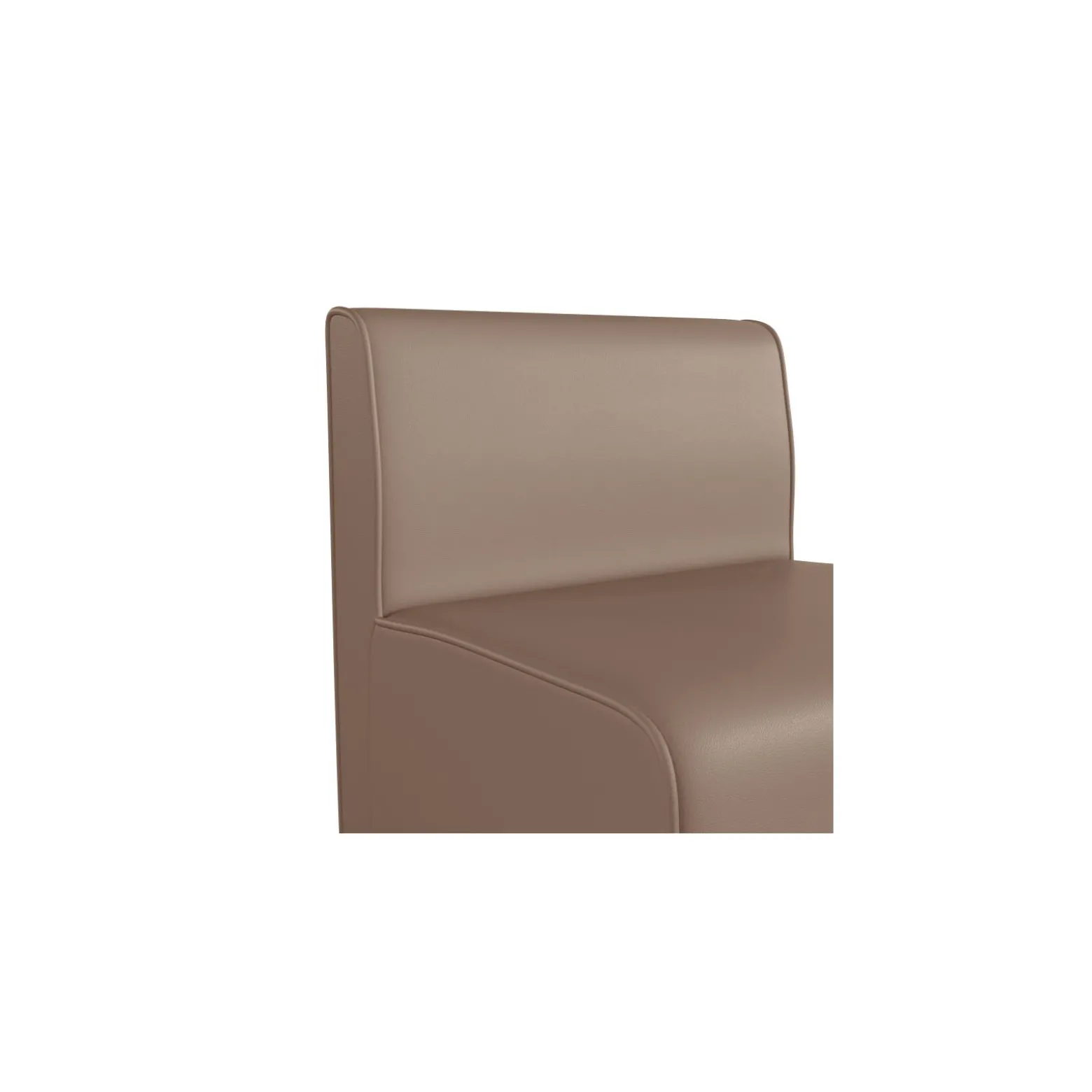 Bright Beginnings Modular Armless 1 Seater Sofa in Vinyl