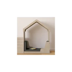 Bright Beginnings Wooden Quiet Corner Padded Reading Nook