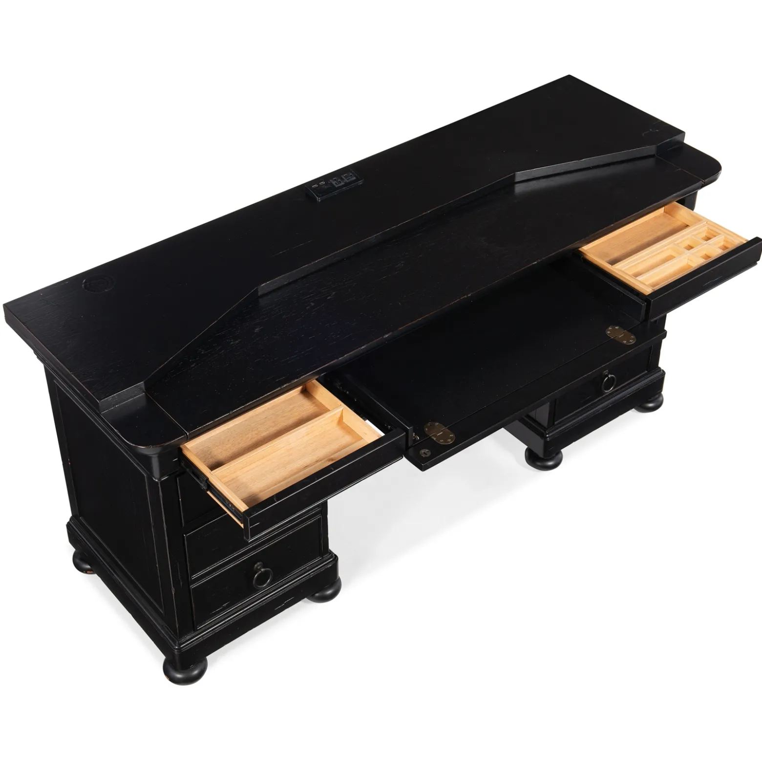 Bristowe Computer Credenza - 66"W x 22"D