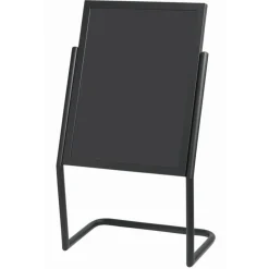 Broadcasters Standing Sign Holder - Black Frame