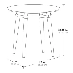 Brooklyn Round End Table